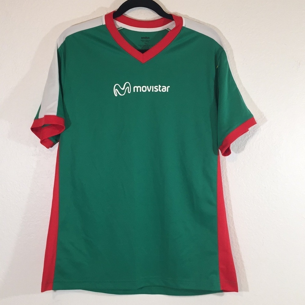 MOVISTAR MEXICO SOCCER JERSEY LARGE